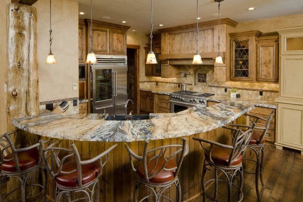 rustic-look-of-natural-stone-worktop-for-the-kitchen